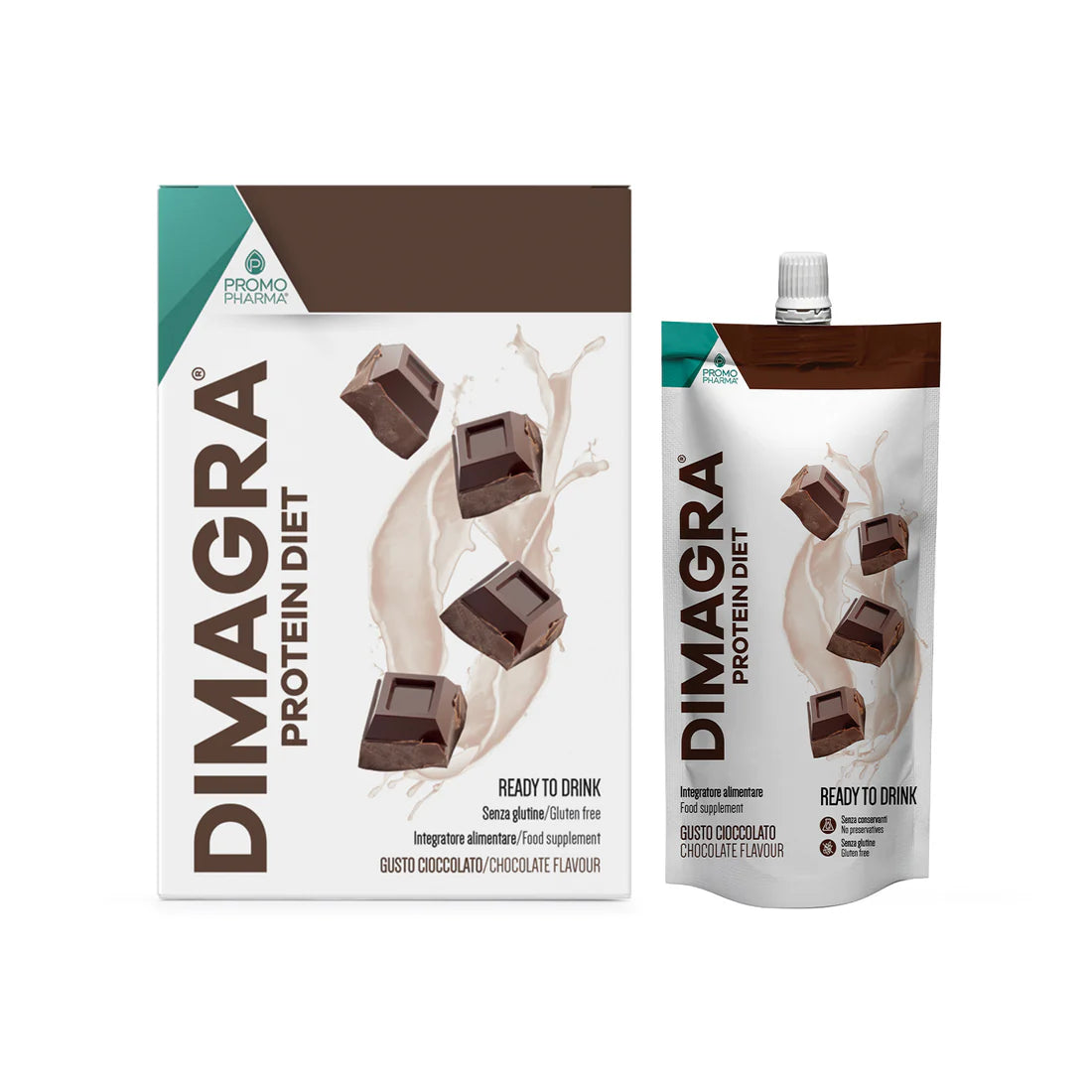 Dimagra Protein Diet Cioccolato awenlab, 7x220g