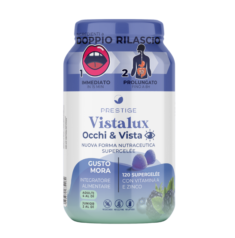 Supergelèe Vistalux Benessere della vista e contro lo stress ossidativo