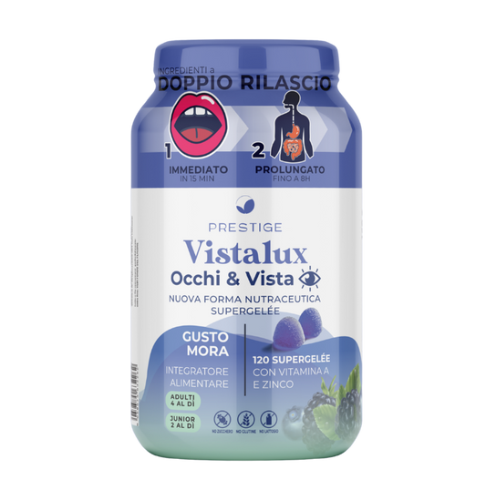 Supergelèe Vistalux Benessere della vista e contro lo stress ossidativo