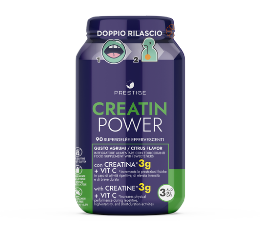 Supergelèe Prestige Creatin Power Integratore 90 gommose di creatina