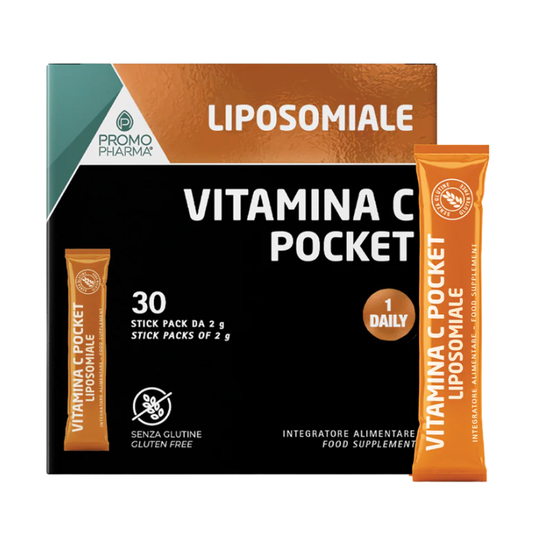 Vitamina C Pocket Liposomiale – Scudo Antiossidante a Lento Rilascio