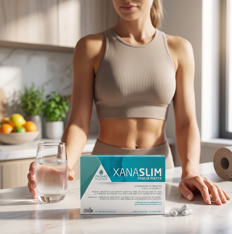 Xanaslim Pancia Piatta Integratore per dimagrire Promopharma 15 capsule